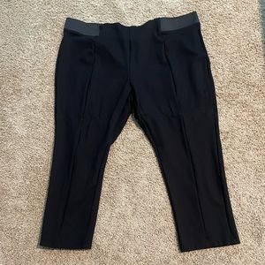 Terra & Sky black pointe leggings size 4x (28-30)